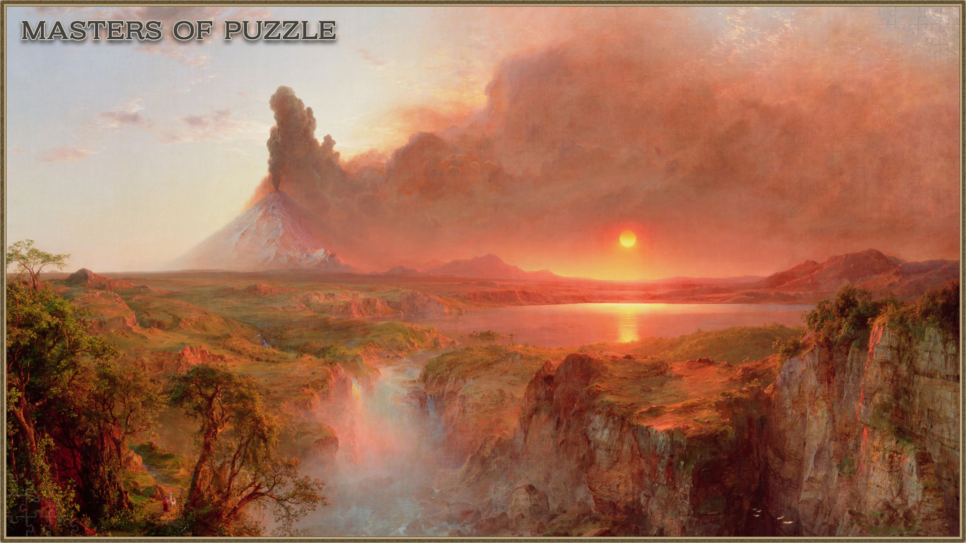 Masters of Puzzle - Cotopaxi by F. E. Church Featured Screenshot #1