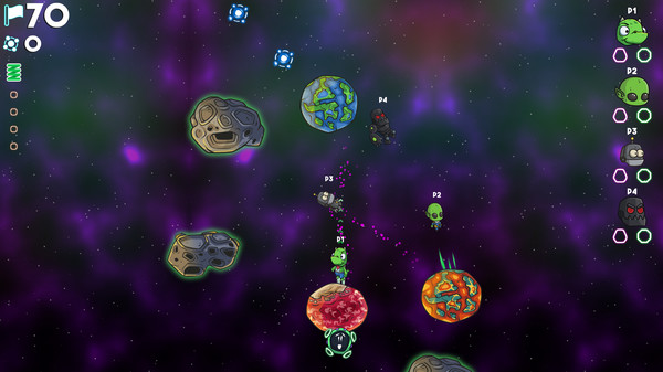 Screenshot z Star Escape