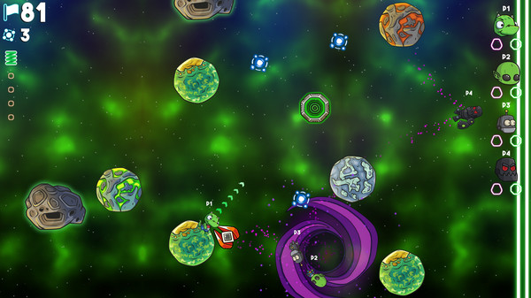 Screenshot z Star Escape