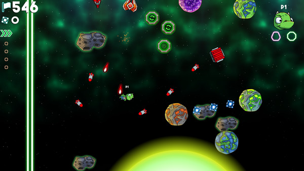 Screenshot z Star Escape