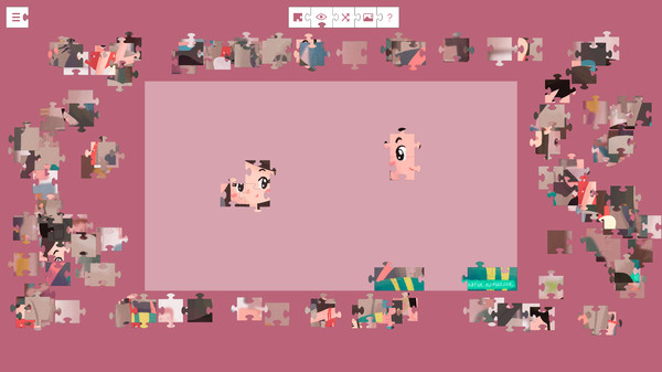 Screenshot z How Buddy’s parents met - jigsaw puzzle