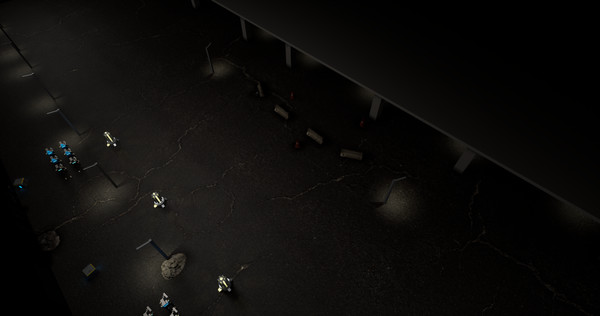 Screenshot z Corporated Robots Wars