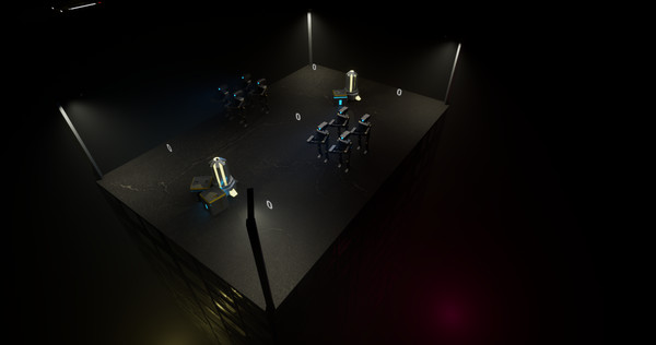 Screenshot z Corporated Robots Wars