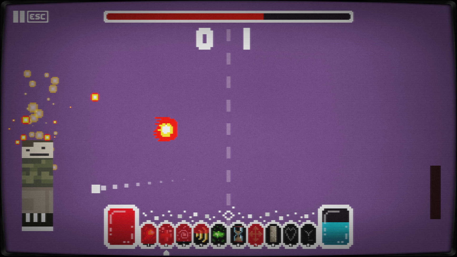 screenshot of Hypergalactic Psychic Table Tennis 3000 3