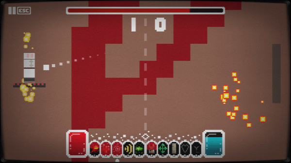Screenshot z Hypergalactic Psychic Table Tennis 3000