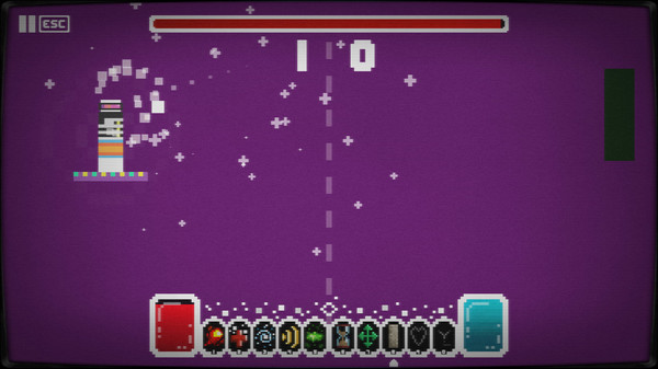 Screenshot z Hypergalactic Psychic Table Tennis 3000