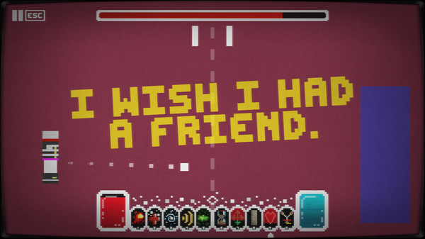Screenshot z Hypergalactic Psychic Table Tennis 3000