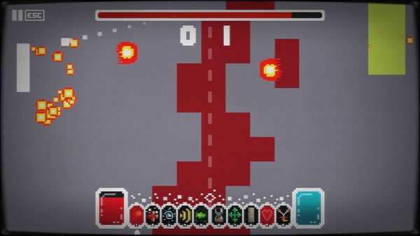 Screenshot z Hypergalactic Psychic Table Tennis 3000