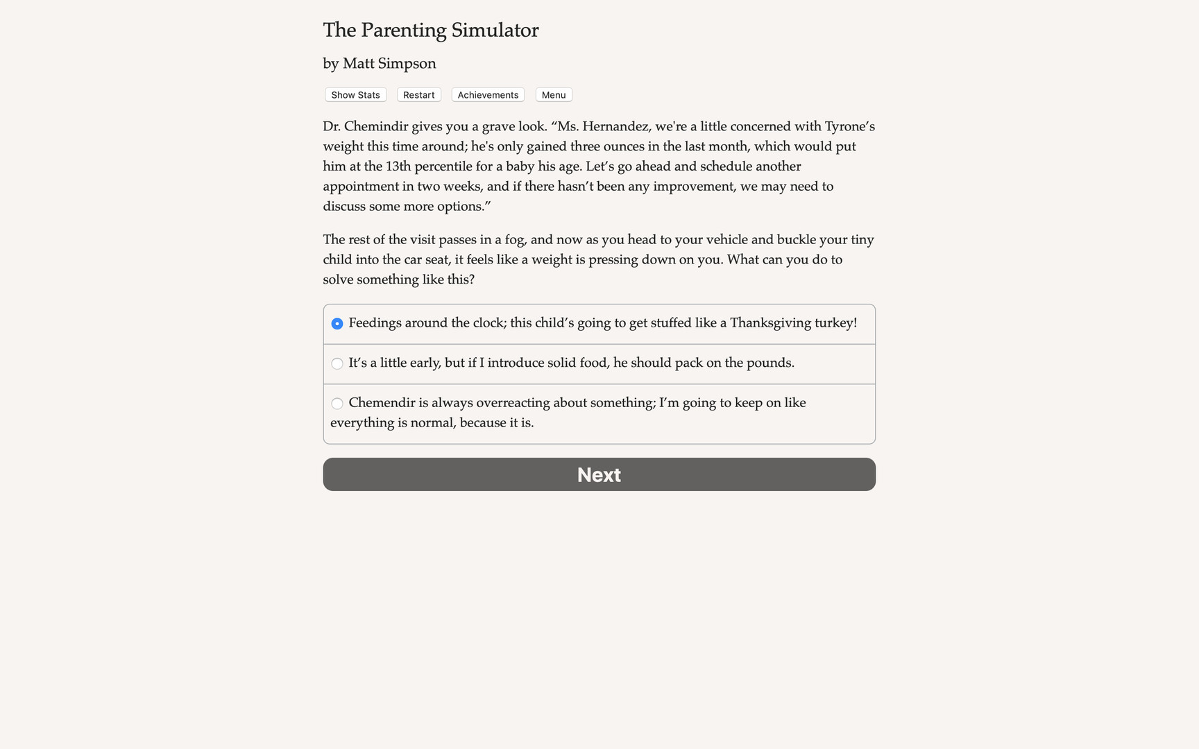 The Parenting Simulator screenshot #4