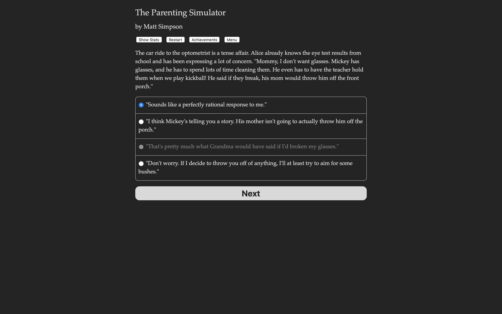 The Parenting Simulator screenshot #1
