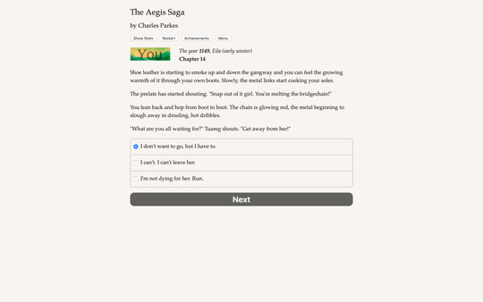 Screenshot z The Aegis Saga