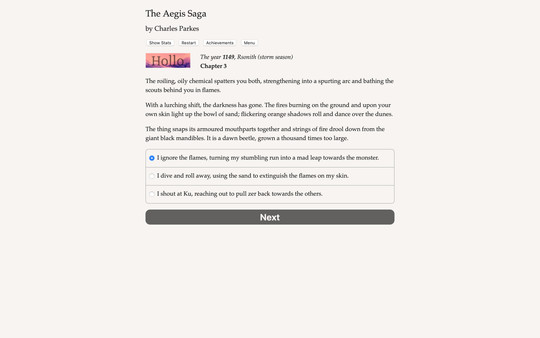 Screenshot z The Aegis Saga