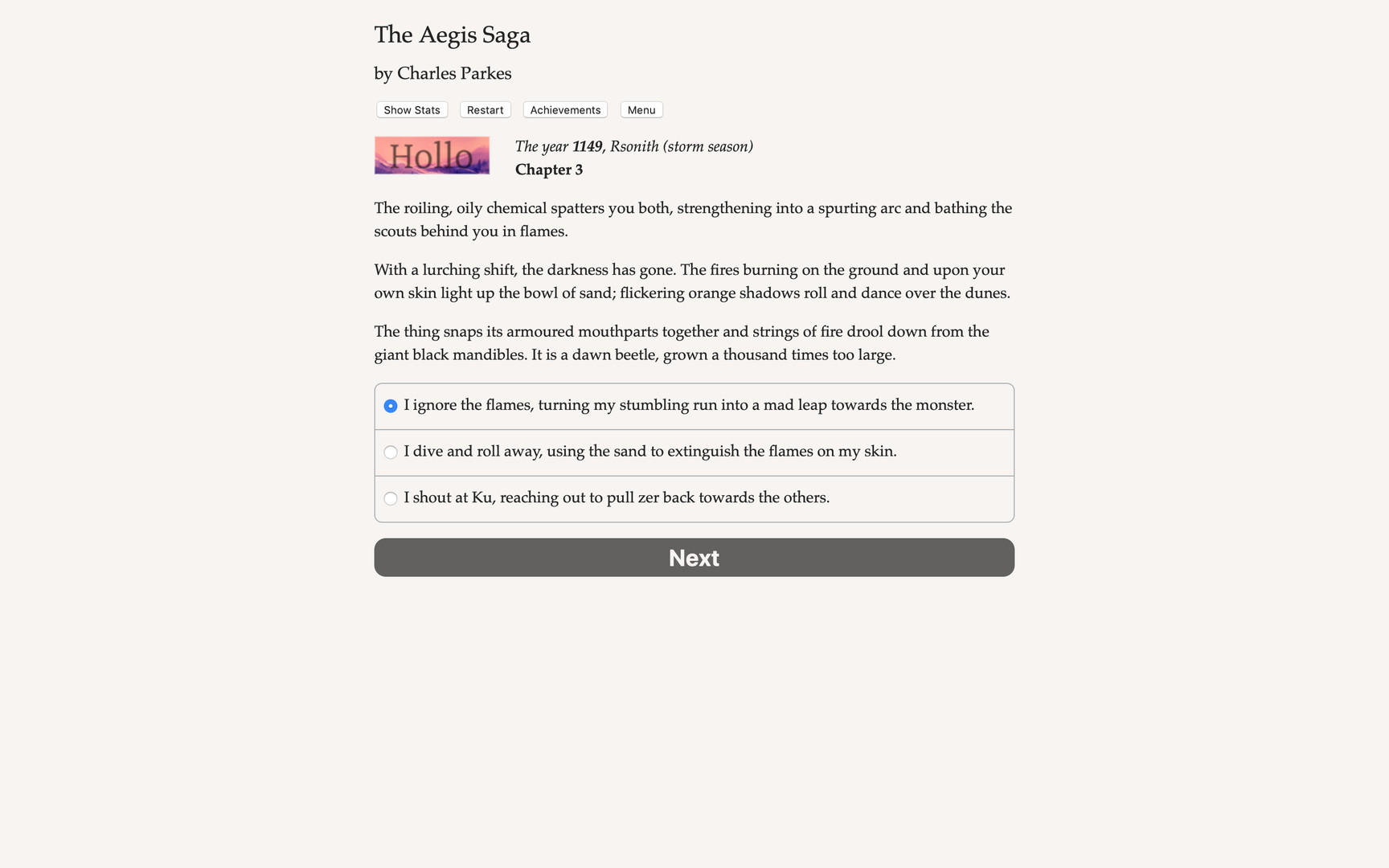 The Aegis Saga Demo Featured Screenshot #1