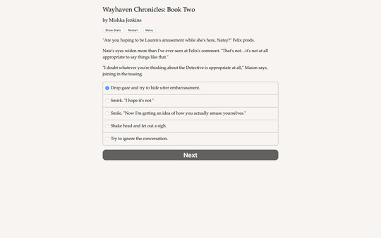 Screenshot z Wayhaven Chronicles: Book Two