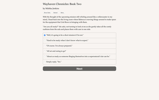 Screenshot z Wayhaven Chronicles: Book Two