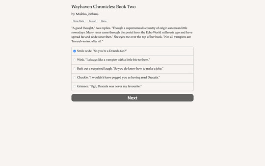 Screenshot z Wayhaven Chronicles: Book Two