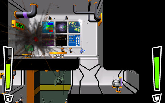 Super Thrustforce: Orbital Meat Police screenshot 2