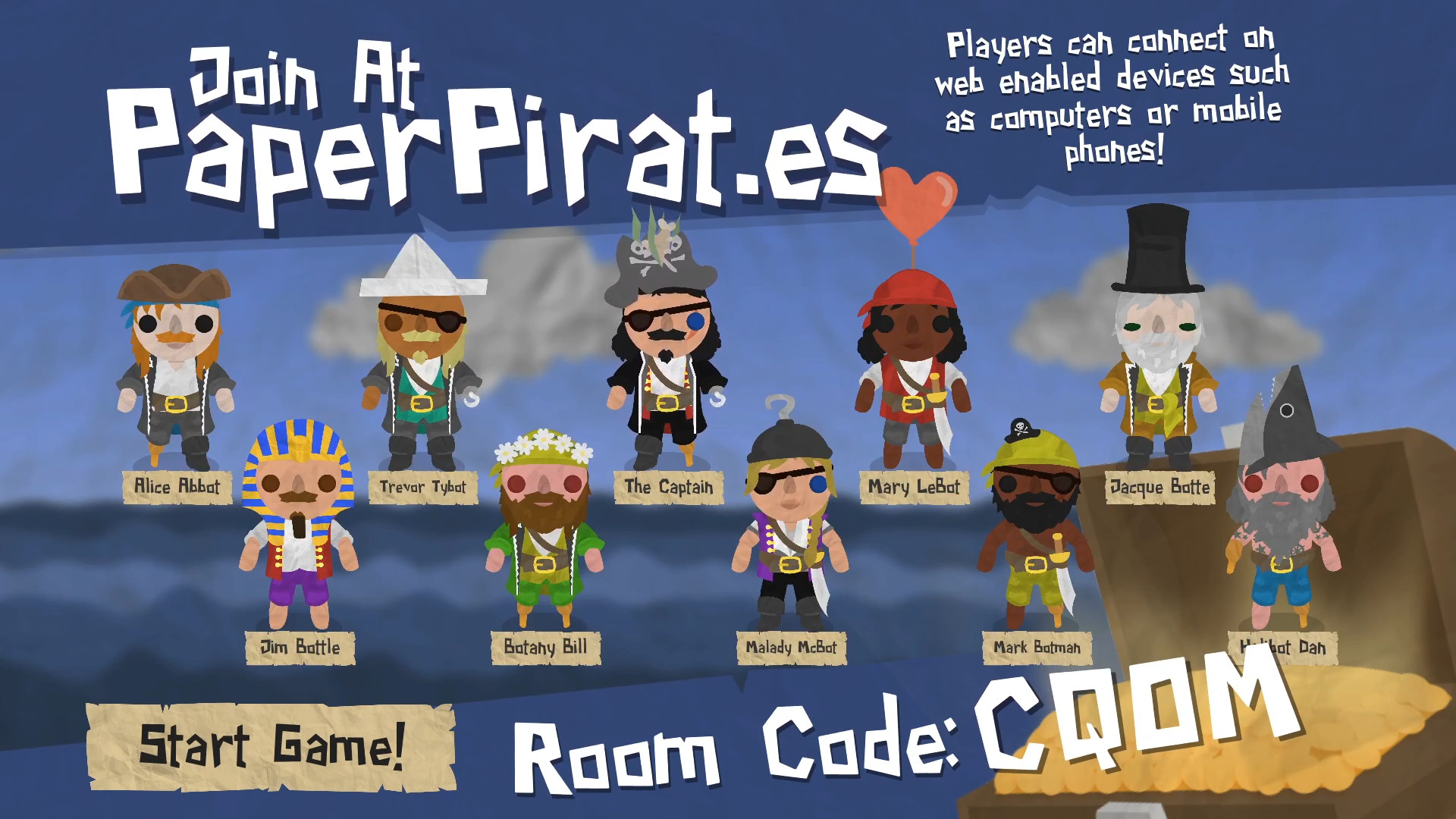 Paper Pirates screenshot 1