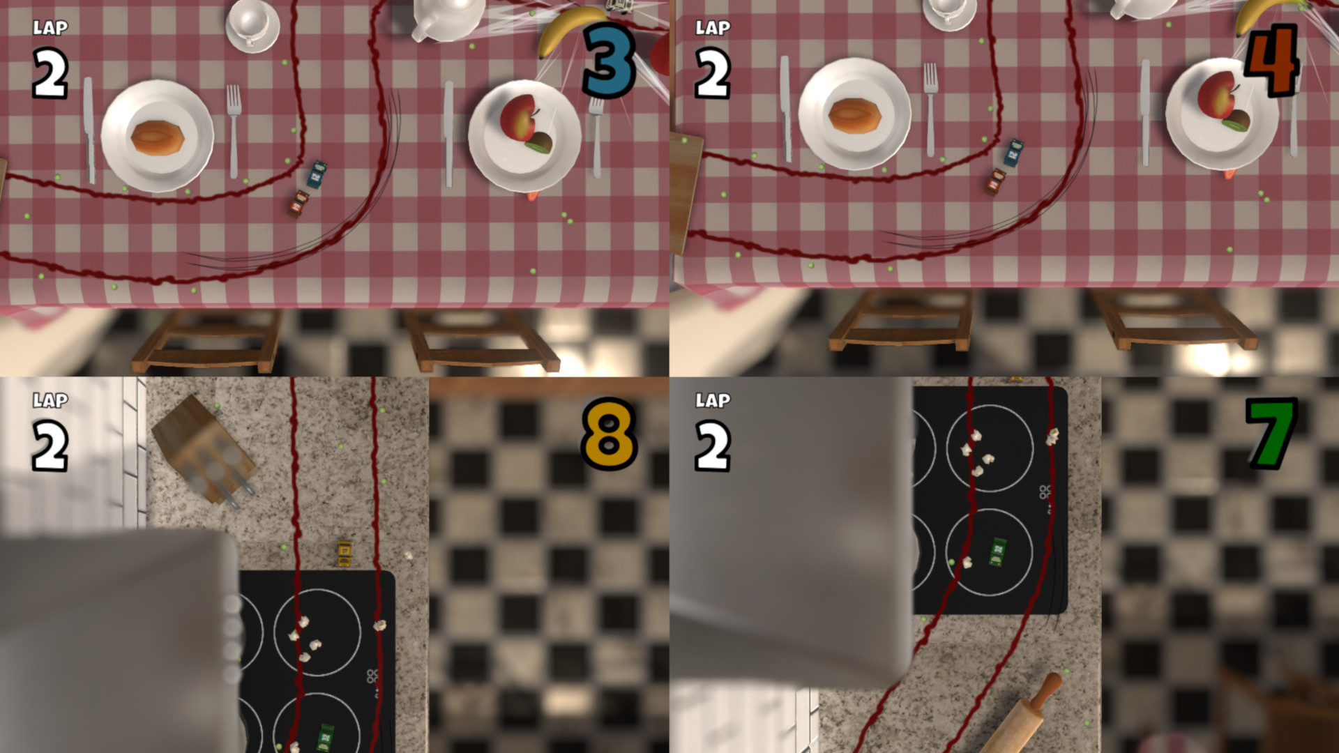 #5. Tinker Racers (Steam) 由: Rumbora Party Games