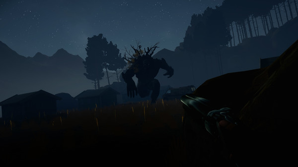 Screenshot of Troll Hunter VR gameplay showing in-action mechanics
