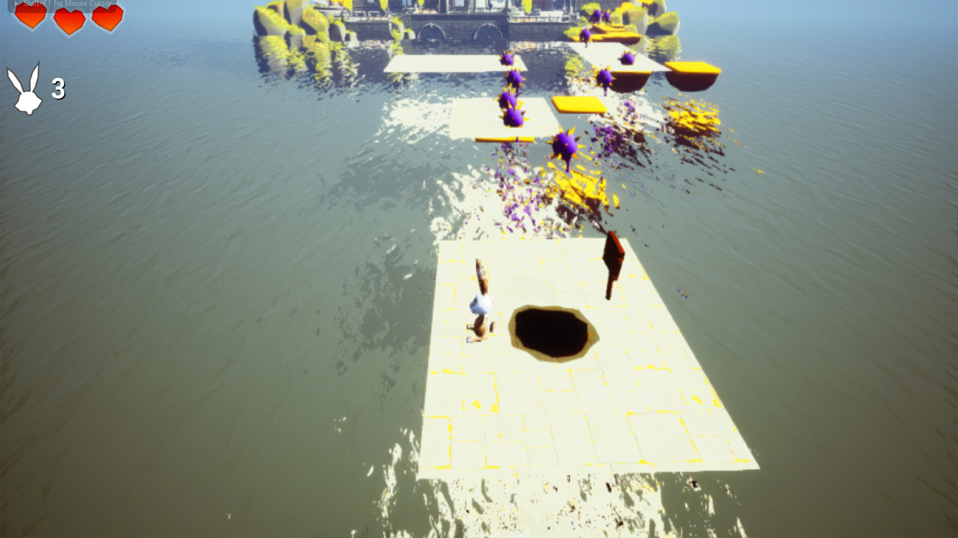 Angry Bunny 2: Lost hole screenshot 6