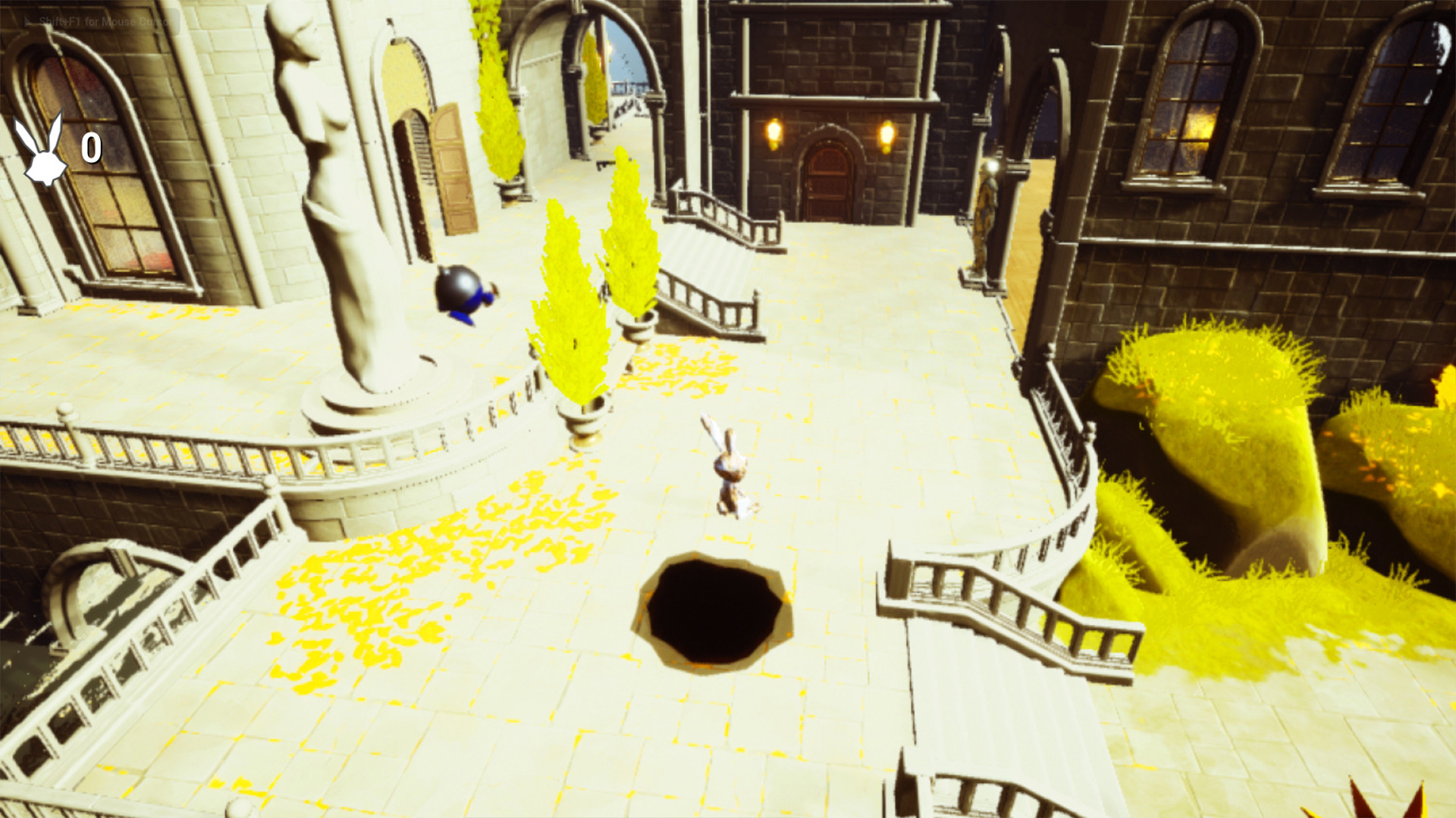 Captura 7 de 7 de Angry Bunny 2: Lost hole