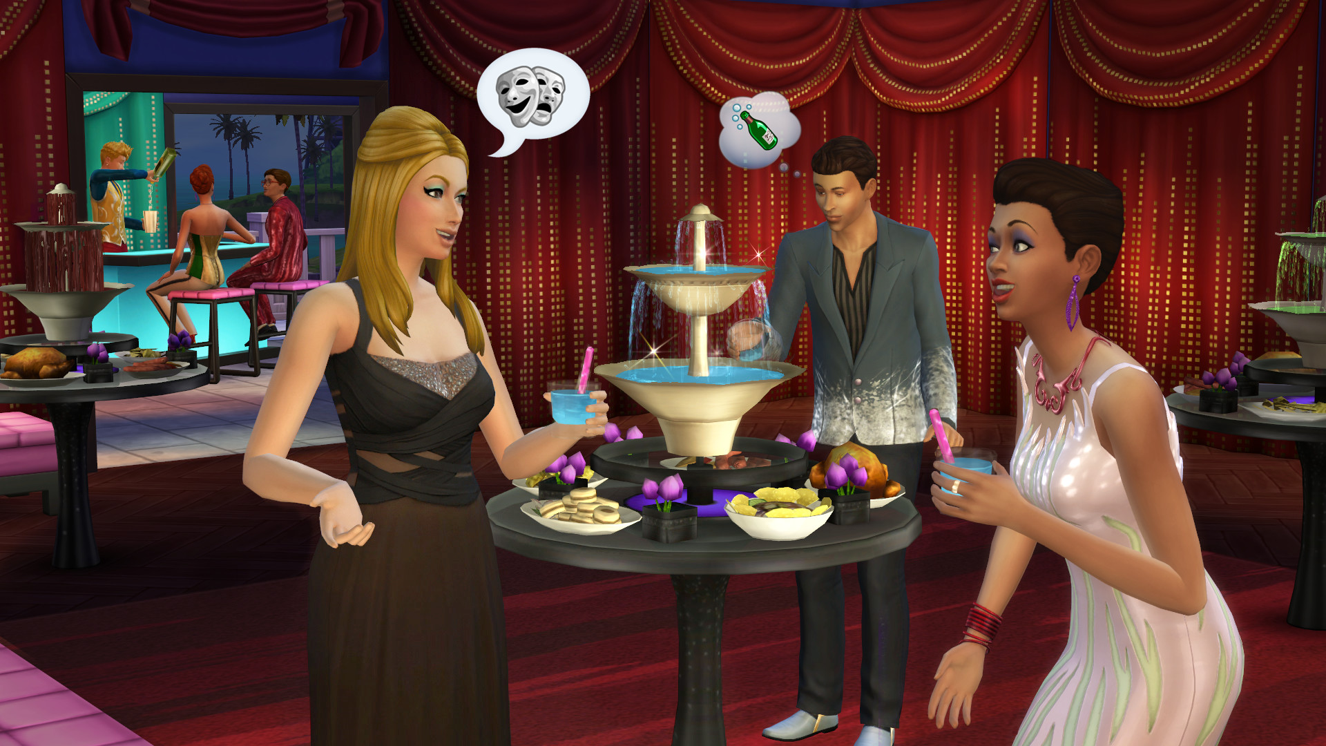 The Sims™ 4 Luxury Party Stuff Featured Screenshot #1