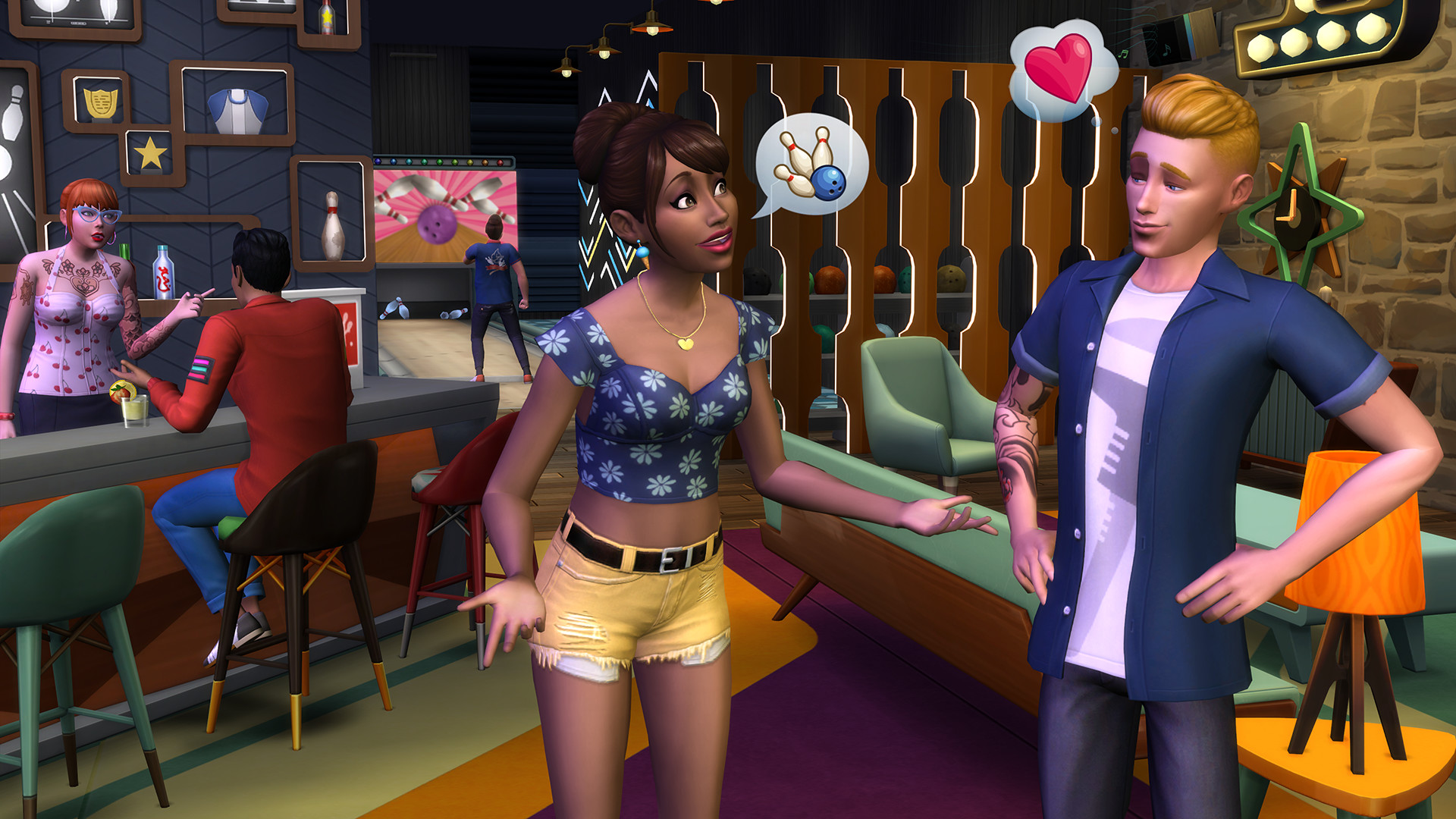 #3. The Sims™ 4 Bowling Night Stuff (Steam) Bởi: Electronic Arts
