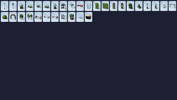 The Sims™ 4 Romantic Garden Stuff