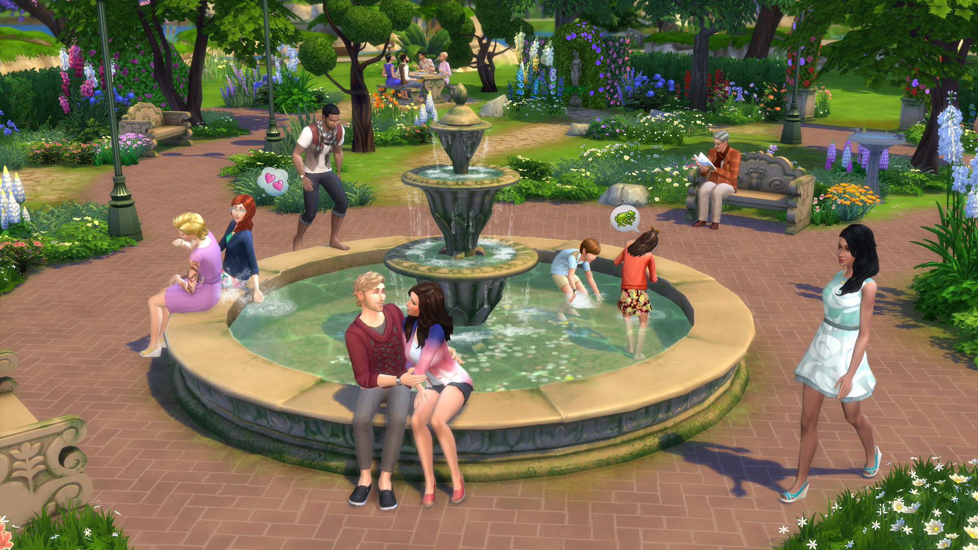 #3. The Sims™ 4 Romantic Garden Stuff (Steam) De: Electronic Arts