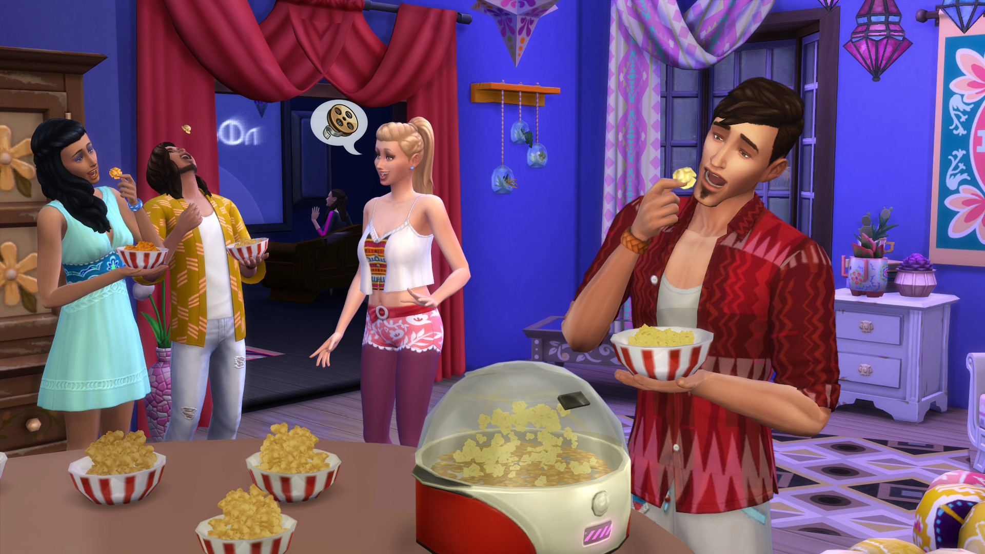 #2. The Sims™ 4 Movie Hangout Stuff (Steam) De: Electronic Arts