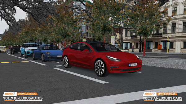 OMSI 2 Add-on Downloadpack Vol. 9 - AI Luxury Cars