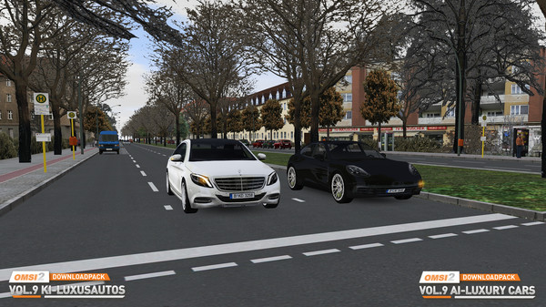 OMSI 2 Add-on Downloadpack Vol. 9 - AI Luxury Cars