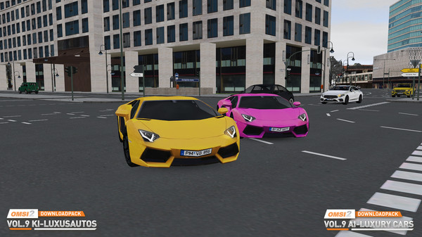 OMSI 2 Add-on Downloadpack Vol. 9 - AI Luxury Cars