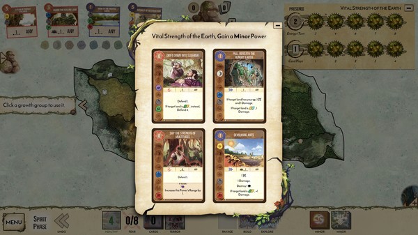 Screenshot z Spirit Island