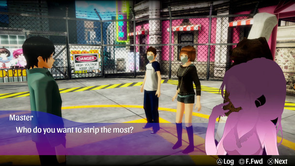 Screenshot z AKIBA'S TRIP: Hellbound & Debriefed
