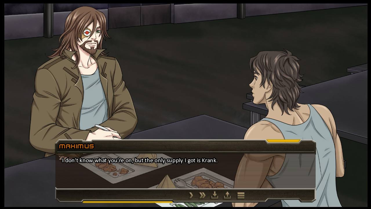 Alpha Hole Prison - A Yaoi, Gay, Bara Visual Novel screenshot #9