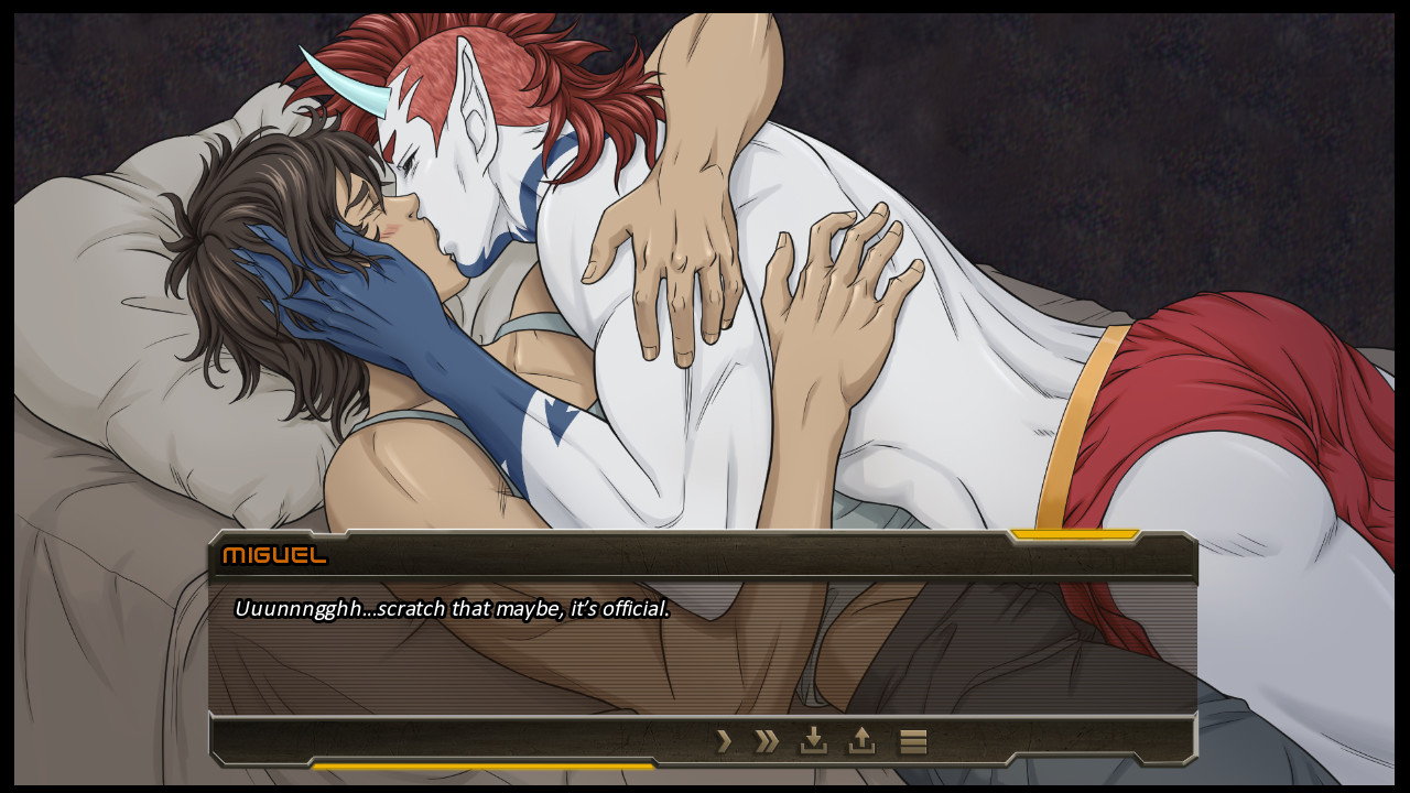 Alpha Hole Prison - A Yaoi, Gay, Bara Visual Novel screenshot #5