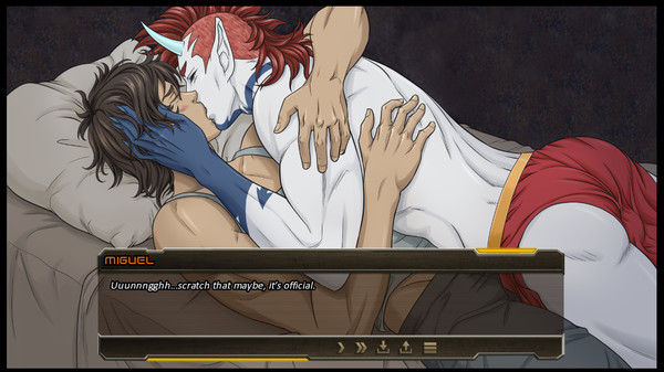 Alpha Hole Prison - A Yaoi, Gay, Bara Visual Novel screenshot 5