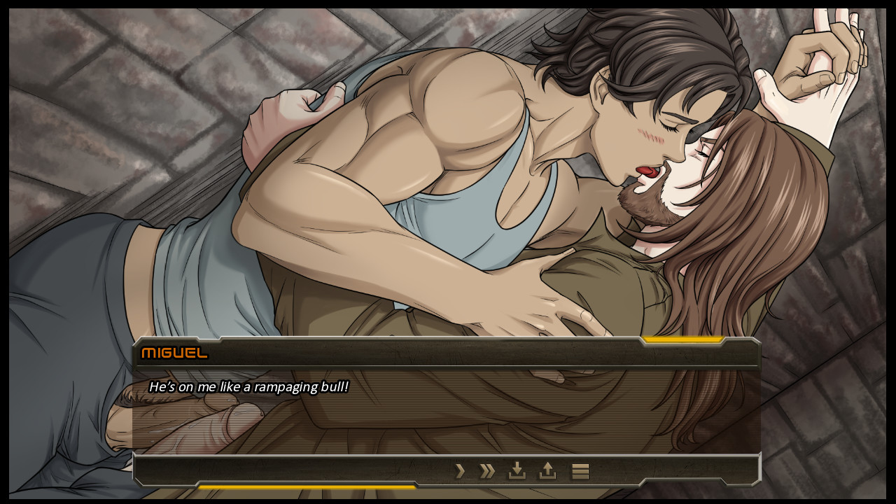 Alpha Hole Prison - A Yaoi, Gay, Bara Visual Novel screenshot #11