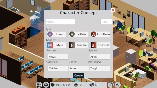 Comic Book Tycoon video 2
