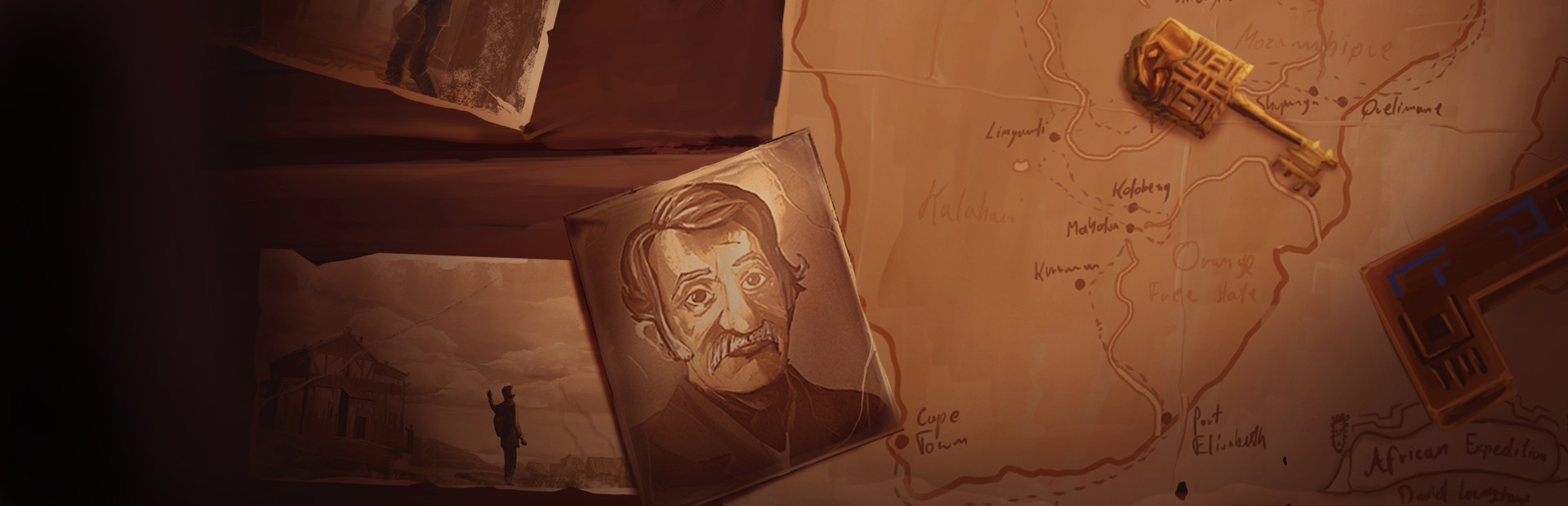 Dr Livingstone, I Presume? Reversed Escape Room