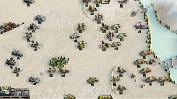 Screenshot z Frontline: Panzer Blitzkrieg!