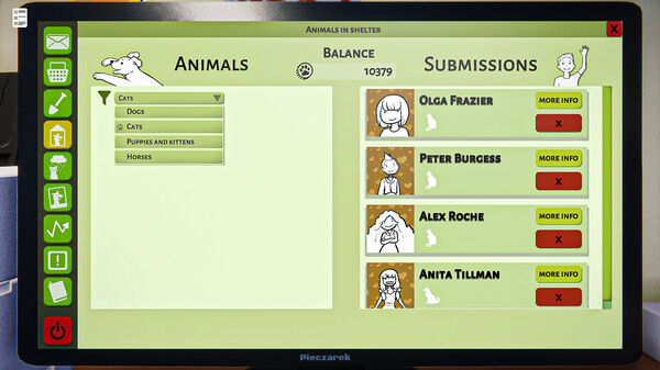 Screenshot z Animal Shelter Screenshot z Animal Shelter
