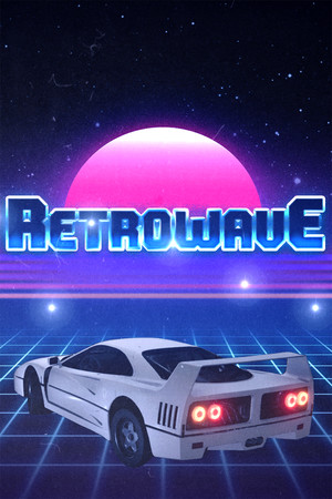 Retrowave cover art