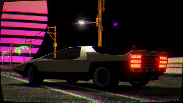 Screenshot z Retrowave