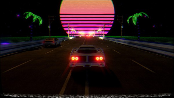 Screenshot z Retrowave