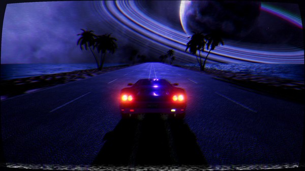 Screenshot z Retrowave
