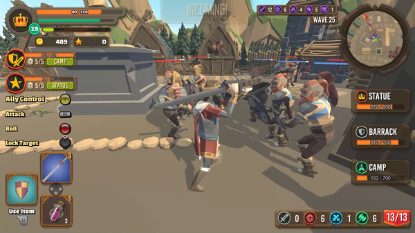 Screenshot z Legendary Knight