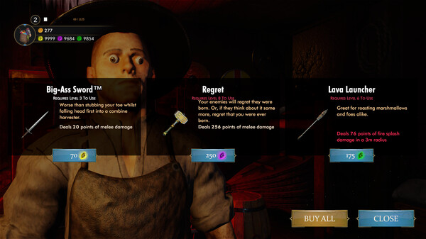 Screenshot z Sir Whoopass™: Immortal Death